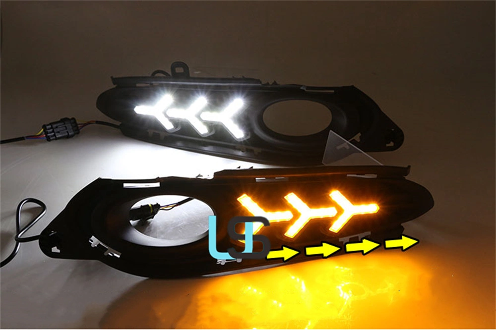 Front Bumper Fog Lamp Brake Reverse Turn Signal LED Daytime Running Light for Honda Vezel Hrv Hr-V 2015-2018